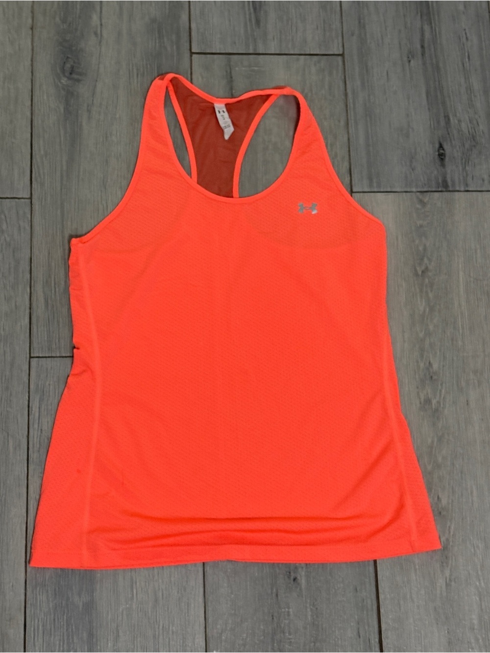 Under Armour Women's Neon Coral Racerback Tank